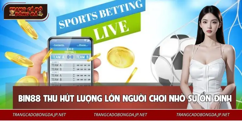 Sự tăng trưởng thể hiện độ uy tín của BIN88