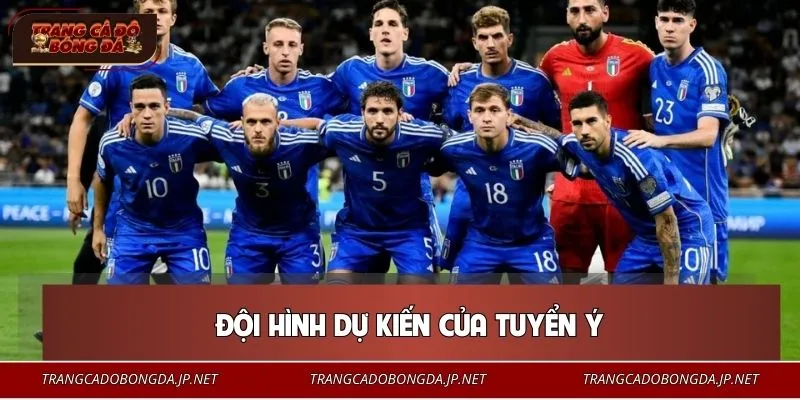 Khung đội đội tuyển Ý hình hướng tới WC 2026